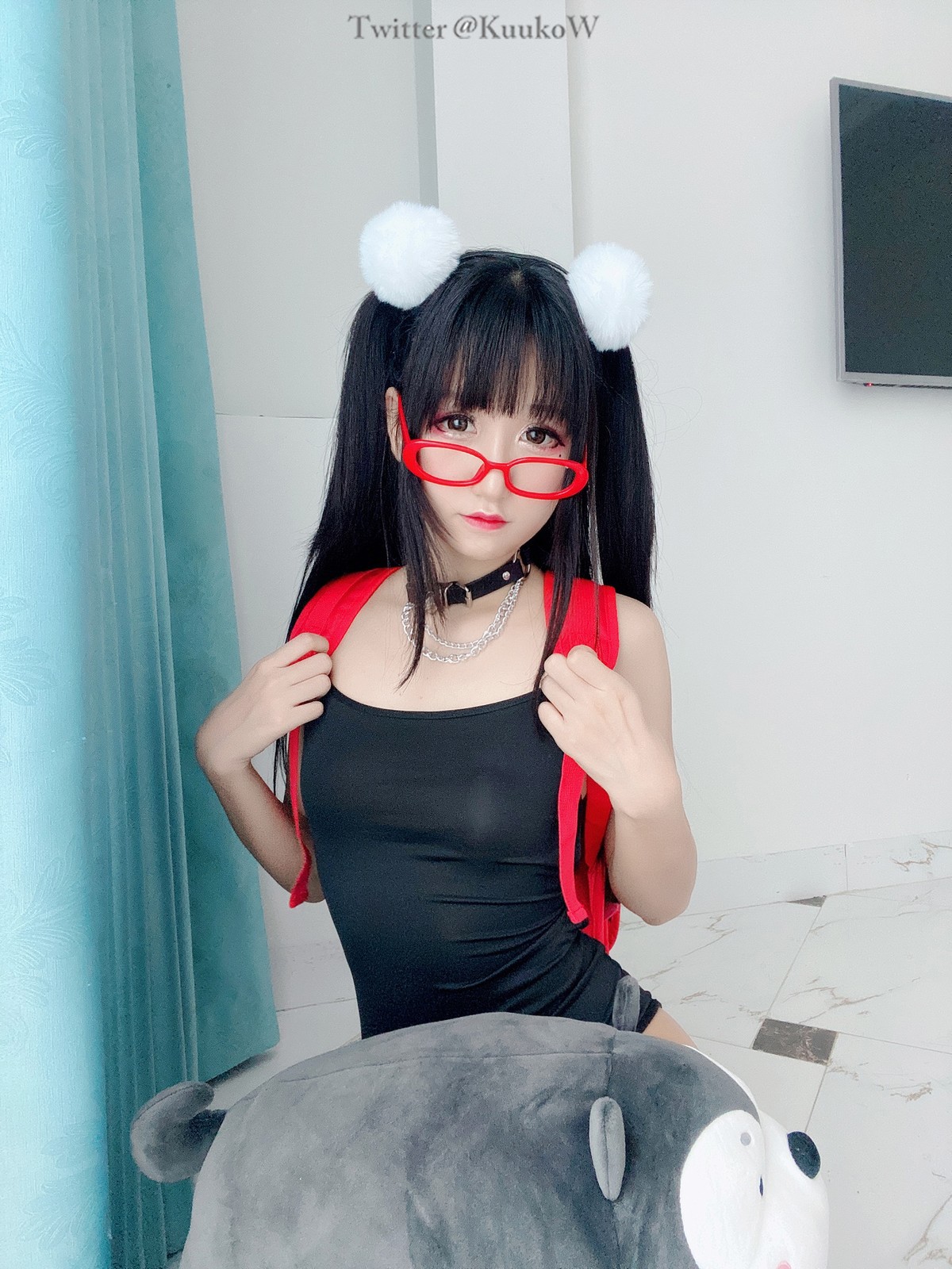 Cosplay KuukoW クー子 Megane Chan 11