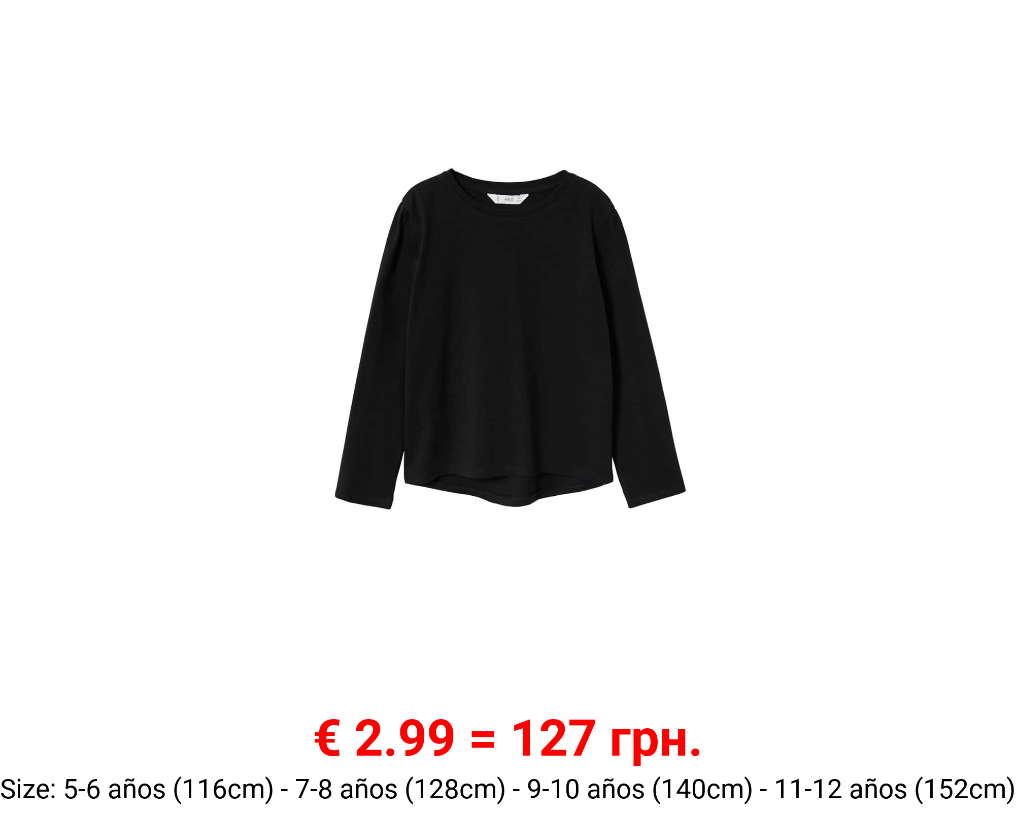 Camiseta manga larga