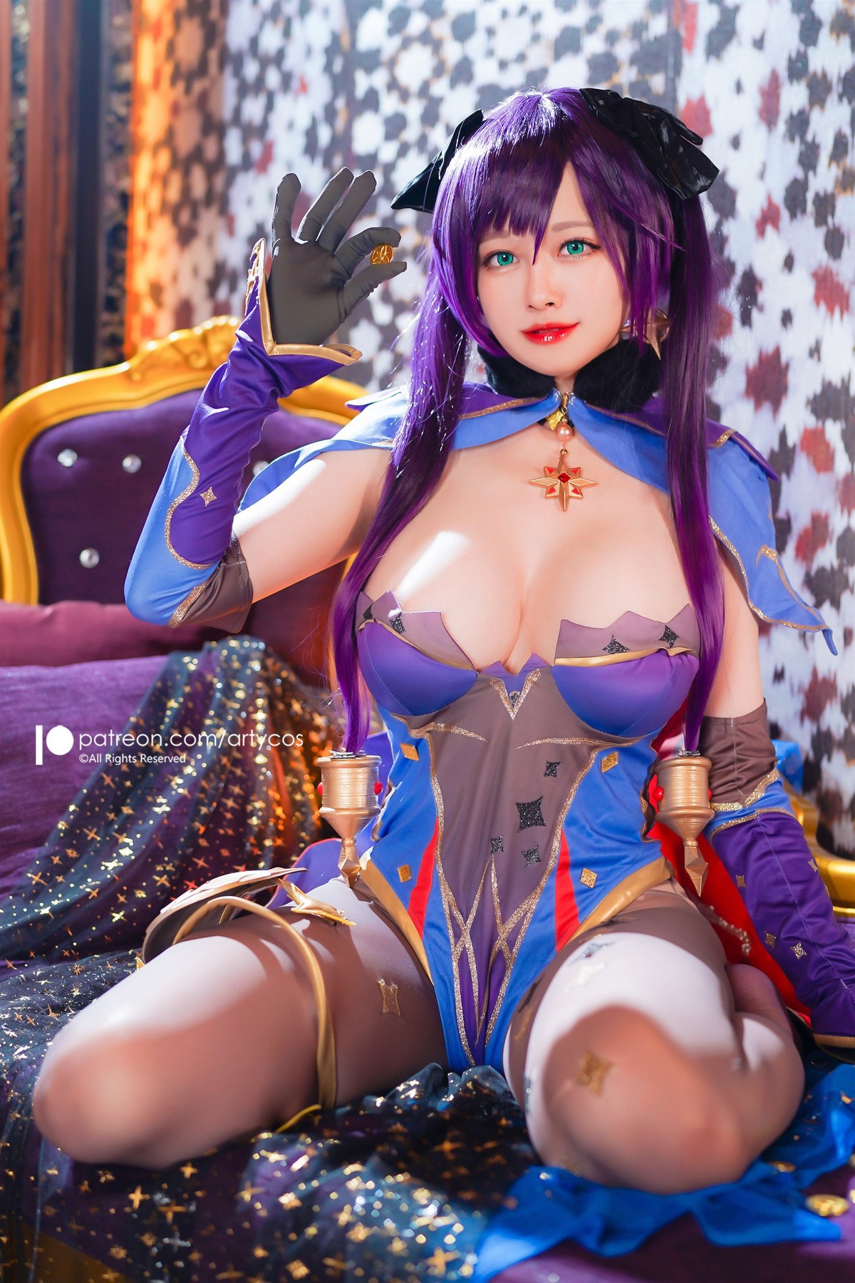 Cosplay Arty亞緹 Mona Genshin 5