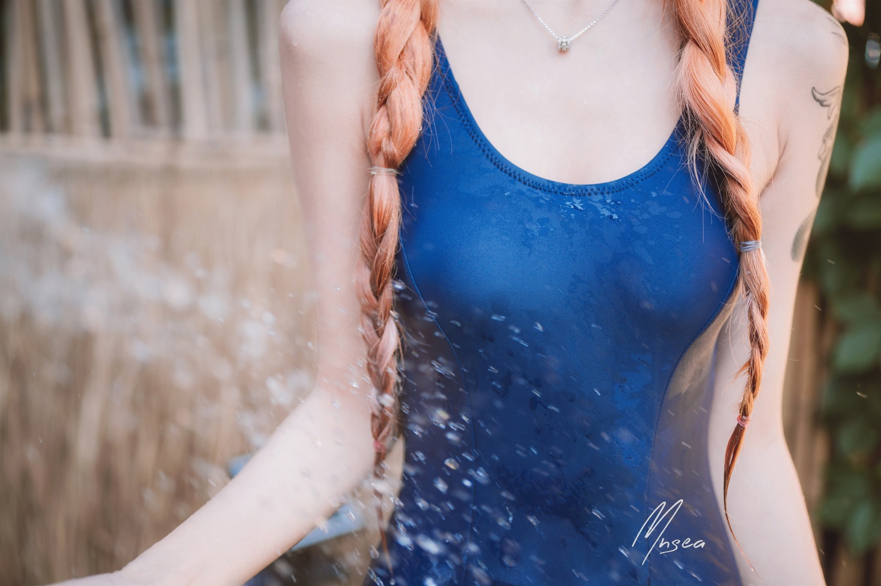 Cosplay 妹抖青写真 死库水 11