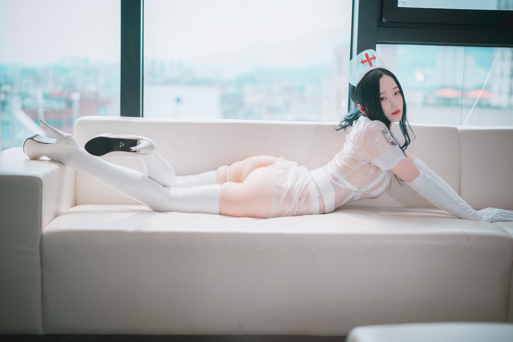 Bambi 밤비, [DJAWA] Nurse Nation White Ver. Set.01 23