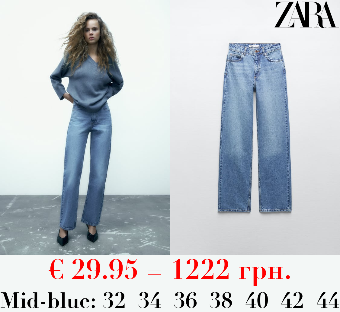 Z1975 HIGH-RISE STRAIGHT-FIT LONG-LENGTH JEANS