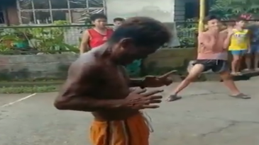 Imitador de Bruce Lee y Luis Miguel