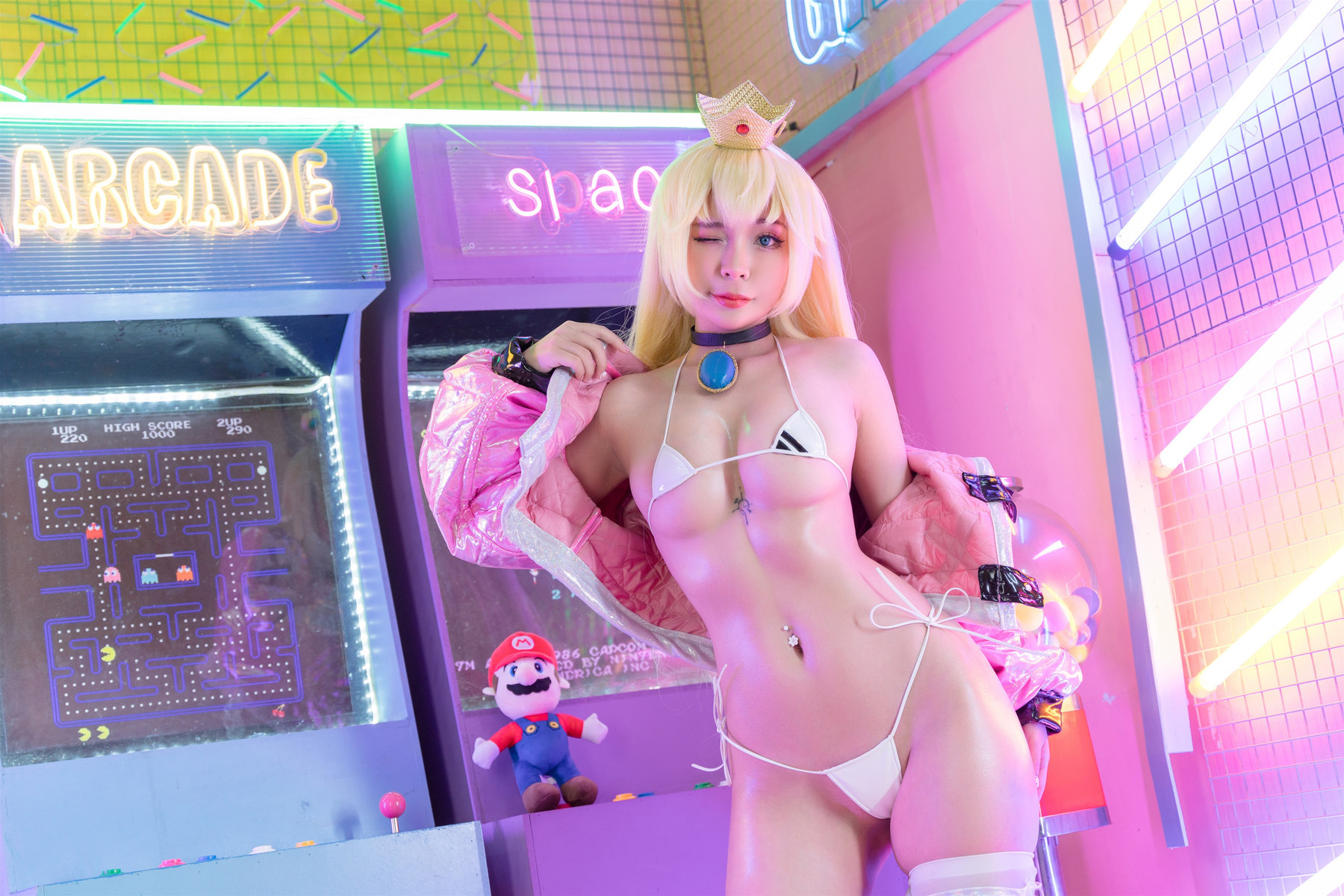 Cosplay Umeko.J Princess Peach 6
