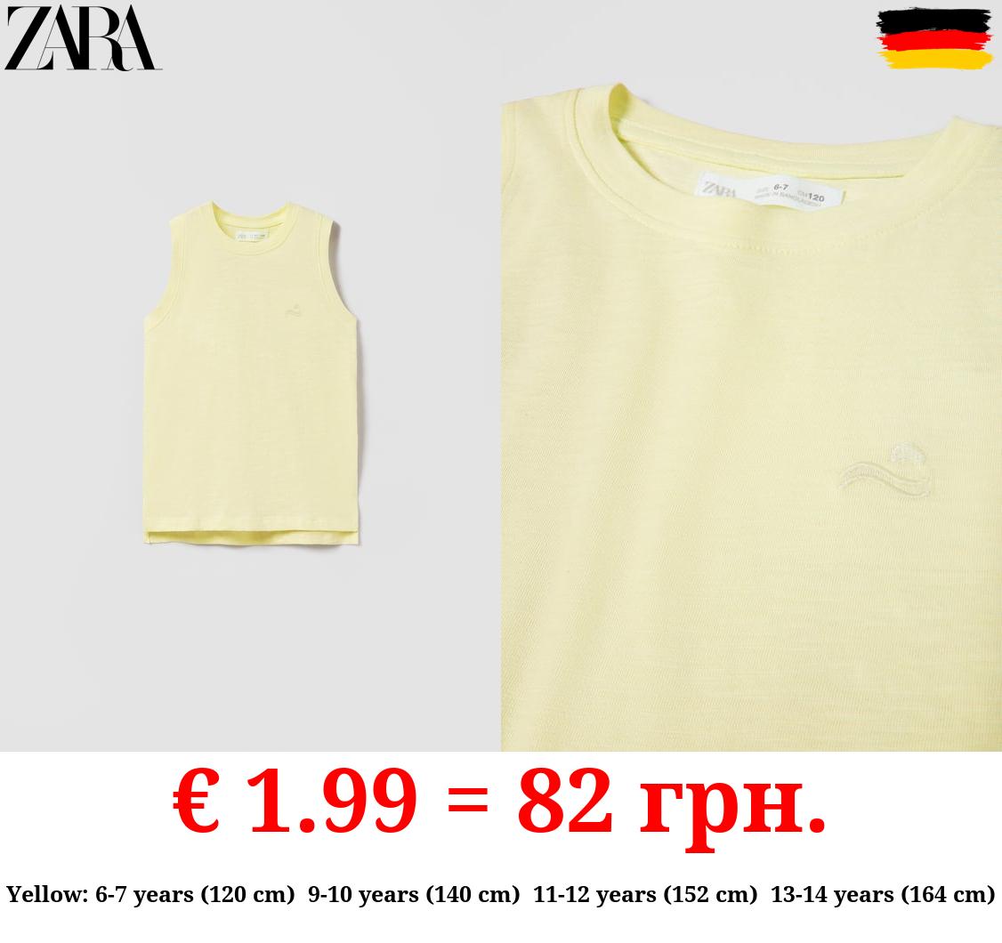 BASIC EMBROIDERED T-SHIRT
