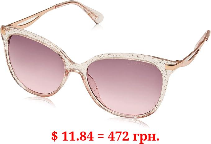 U.S. Polo Assn. Womens Pa5034 Sparkling Uv400 Protective Round Sunglasses. Classic Gifts for Women, 60 Mm Round Sunglasses