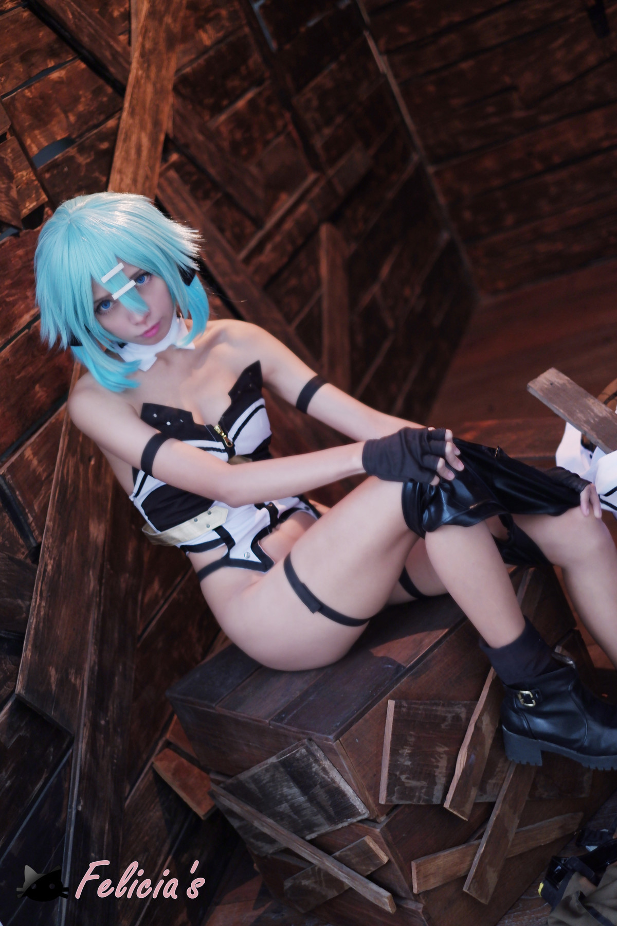 Kojima Tsukumi Cosplay 朝田詩乃 Shino Asada 6