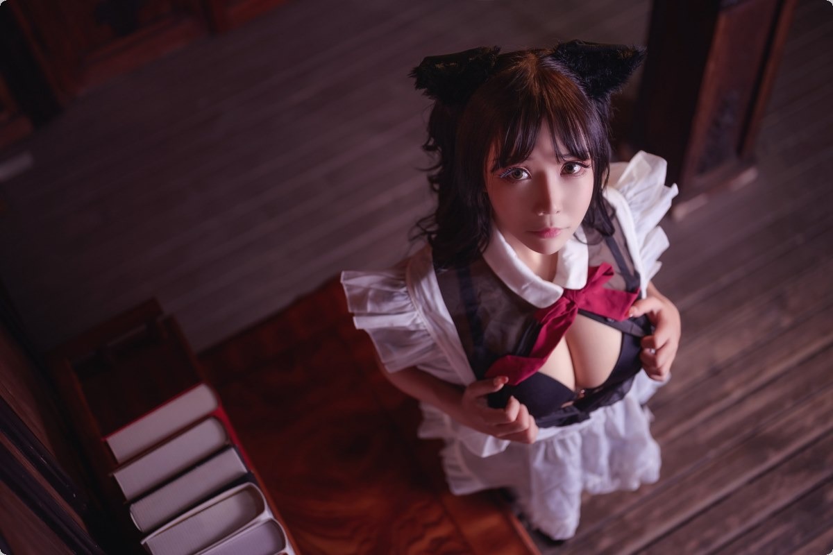 [Cos]抱走莫子 - 黑丝猫咪小女仆[44P] 23