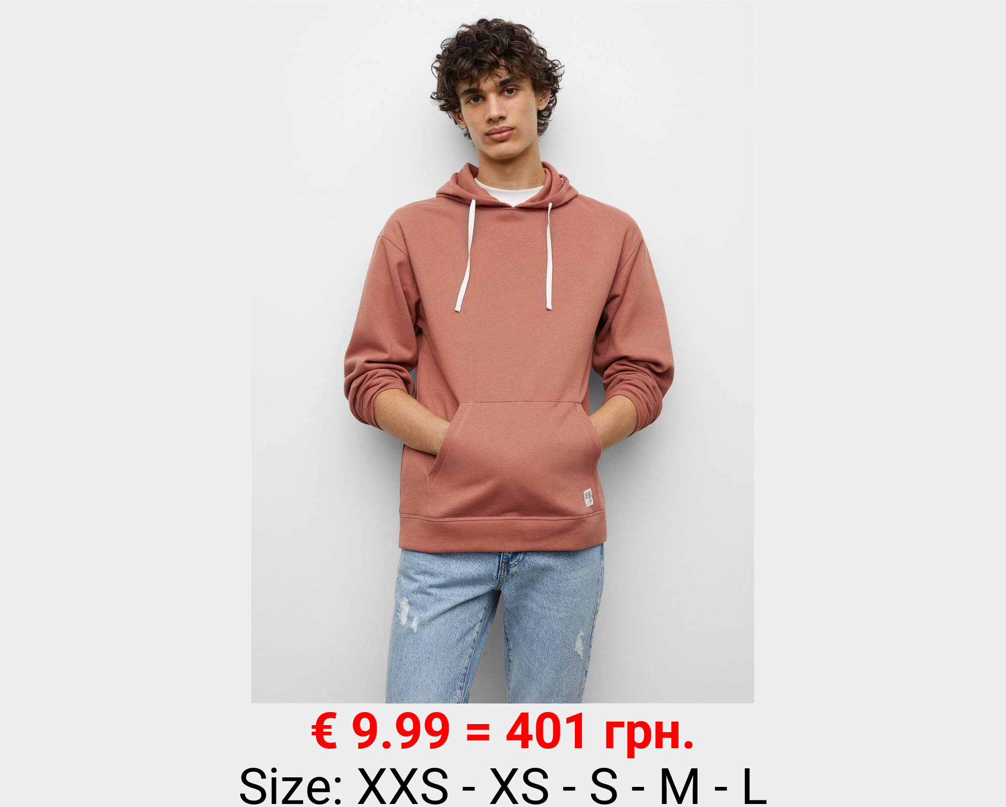 Sudadera algodón capucha