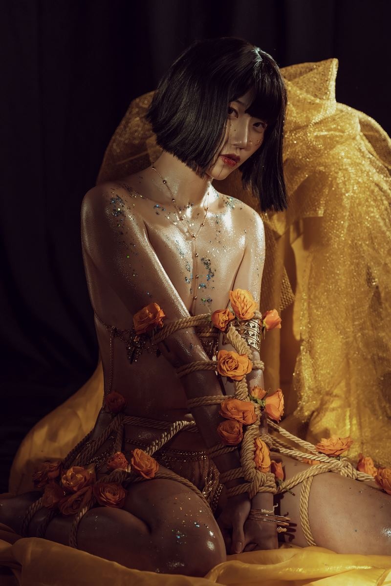 [Cos]云溪溪 - 花与绳[58P] 1