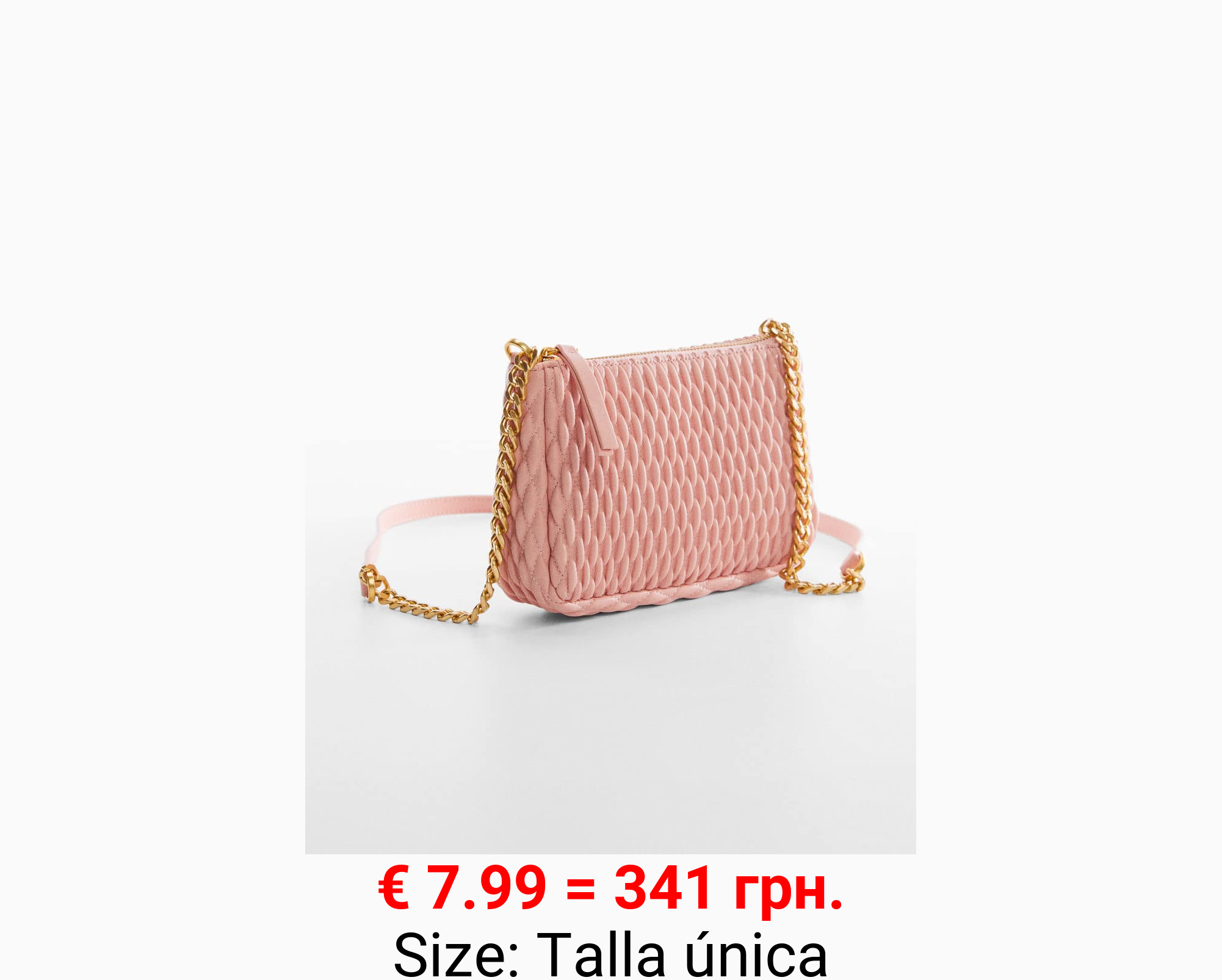 Bolso cruzado textura