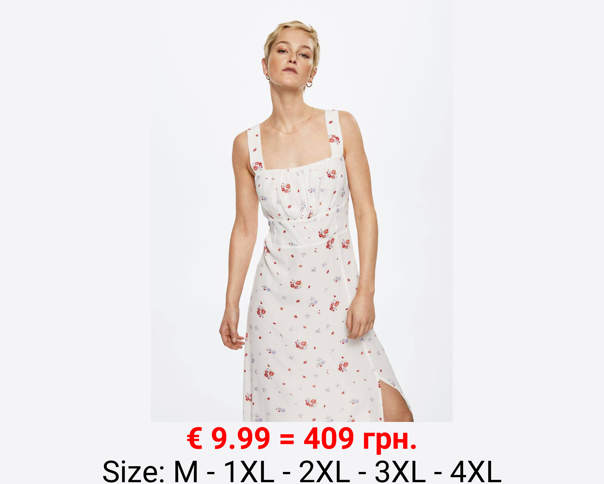 Vestido estampado floral