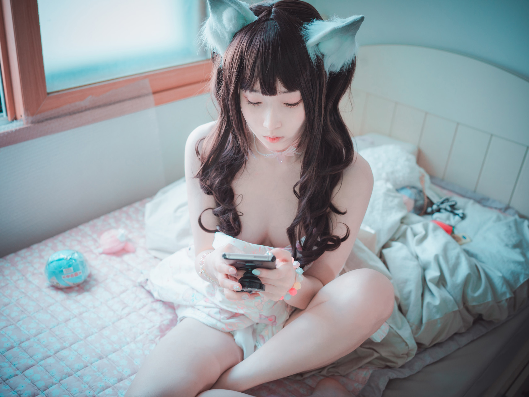 Bambi 밤비, [DJAWA] The cat I picked up turned into a girl Set.02 90