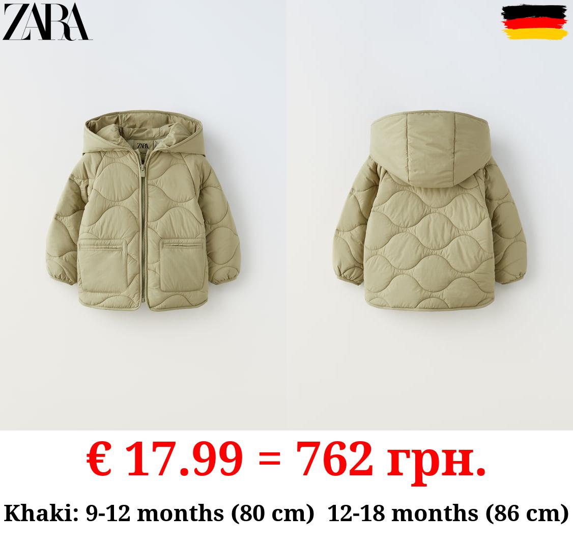 HOODED PUFFER JACKET