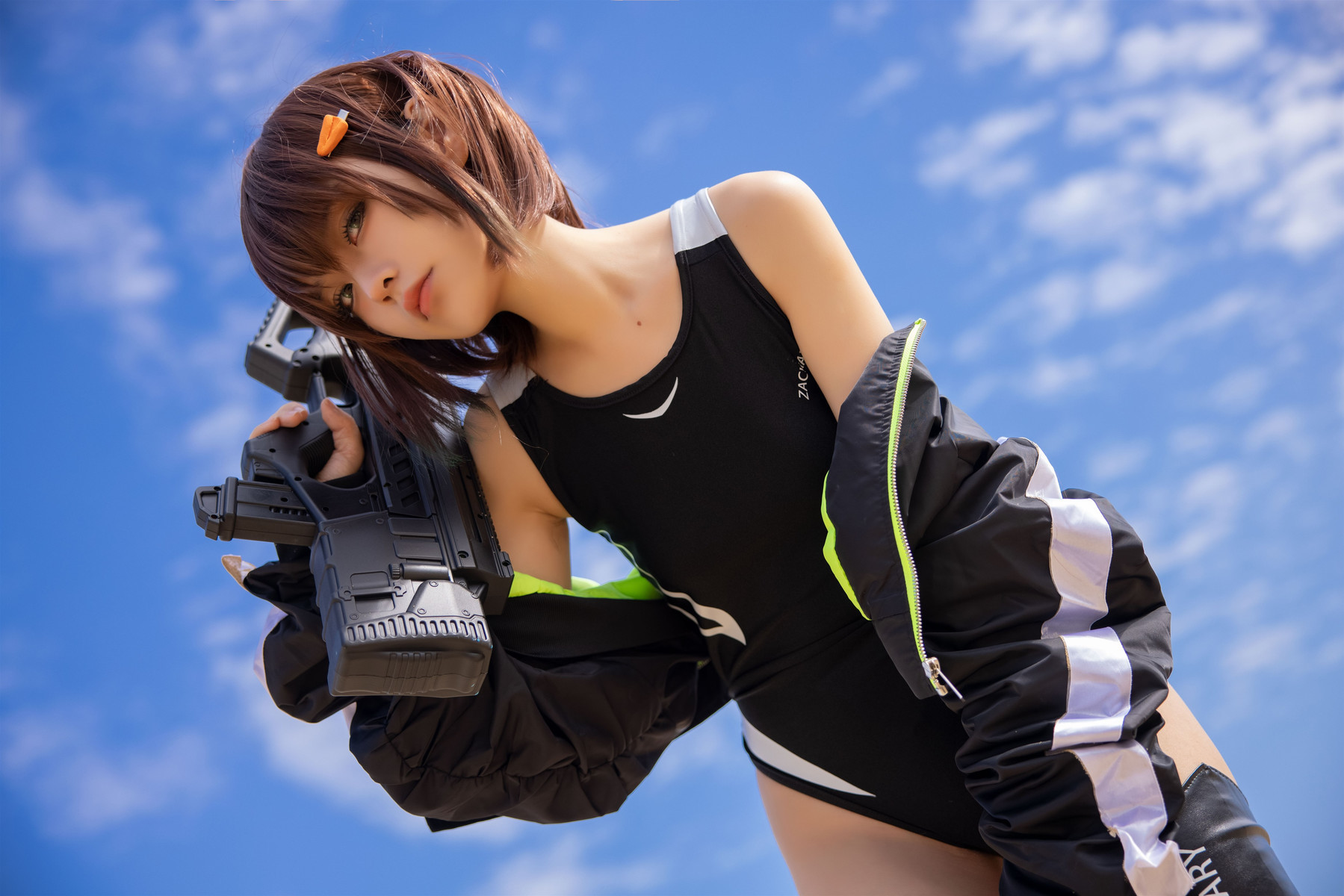 Cosplay G44不会受伤 水泳部的部長 45