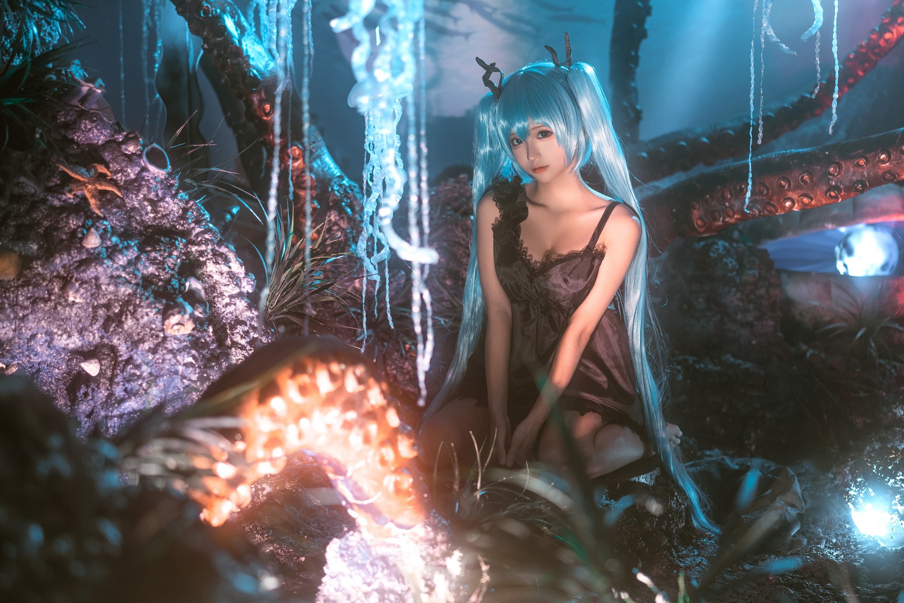 蠢沫沫 Cosplay 深海少女 5