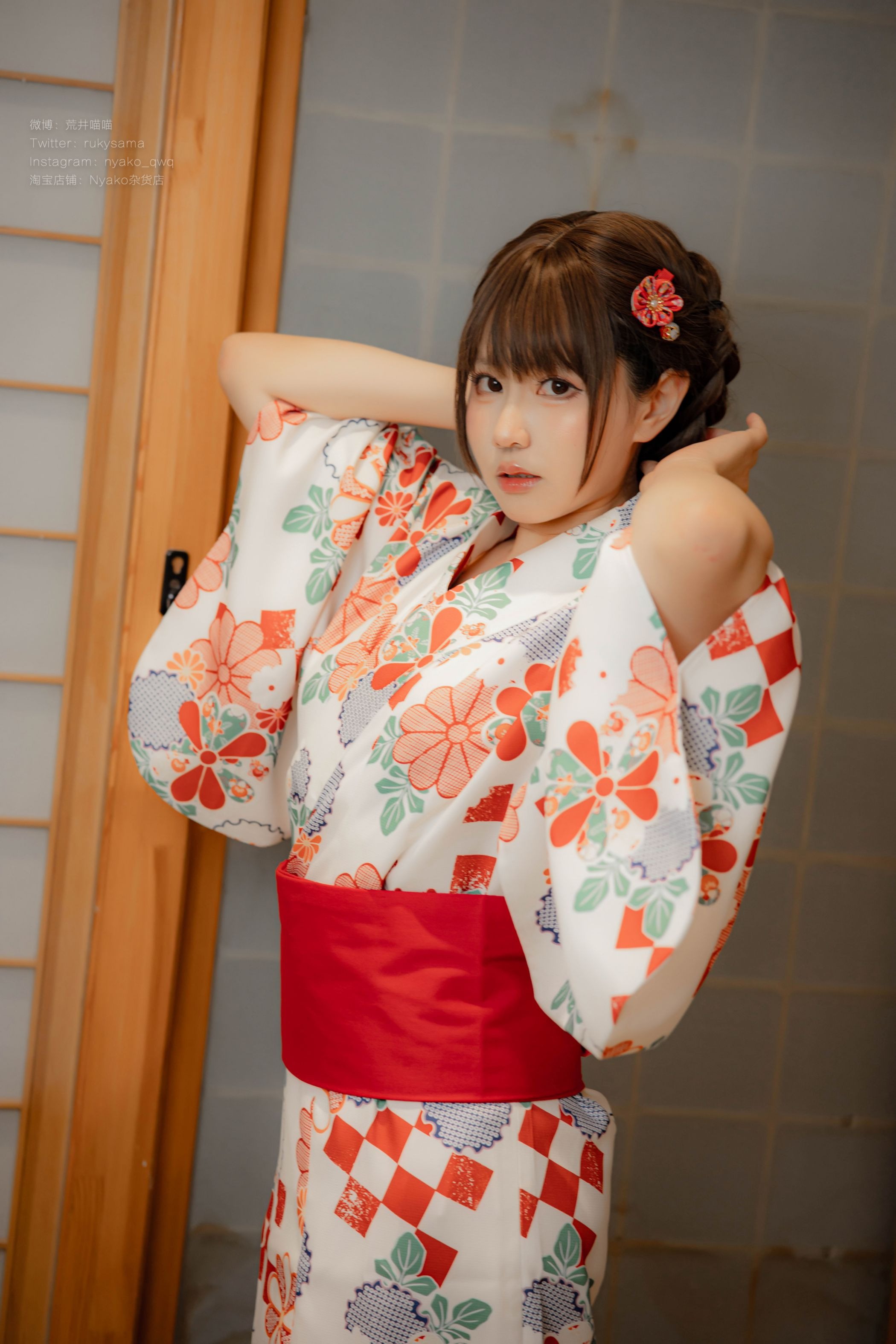 喵子Nyako #Nyako喵子 电子版41 和风烂漫 浴衣 10