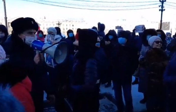 127-й день протеста проходит в Хабаровске