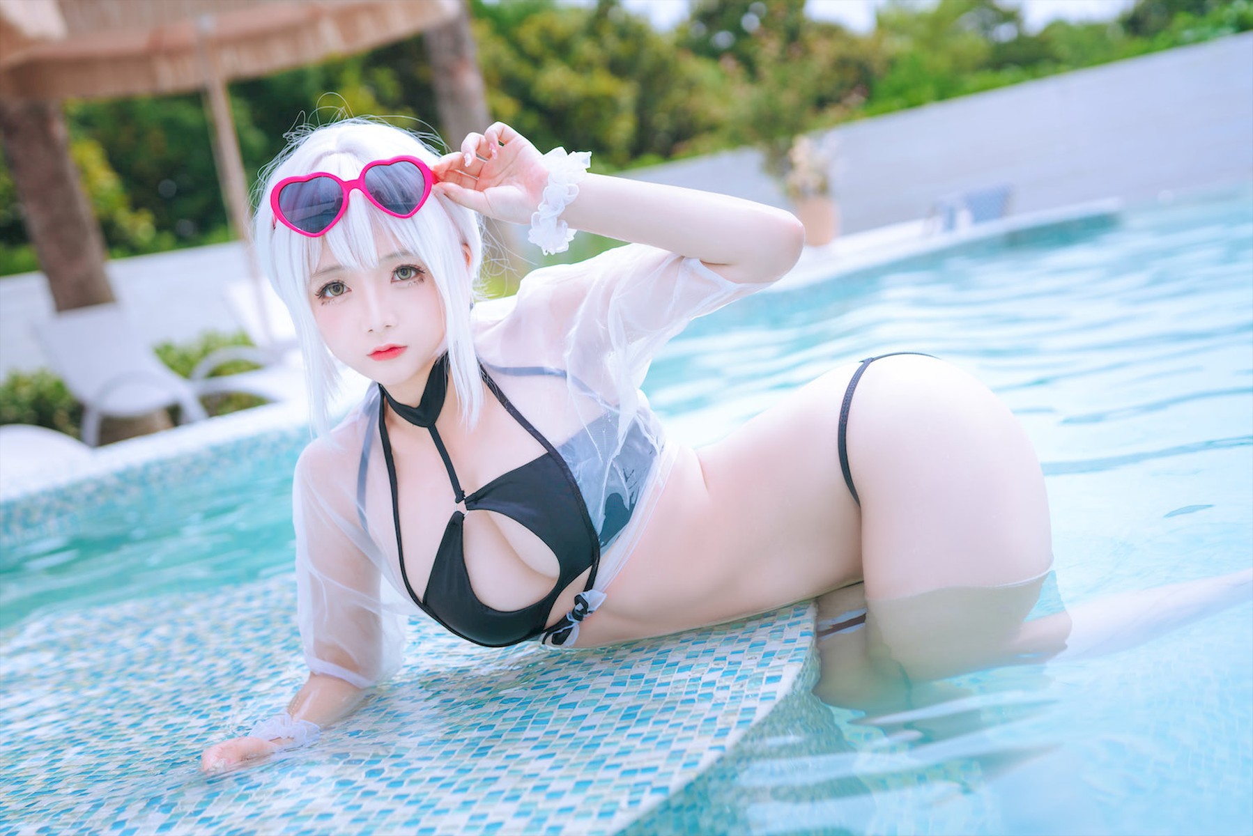 Cosplay 日奈娇 天狼星泳装 18