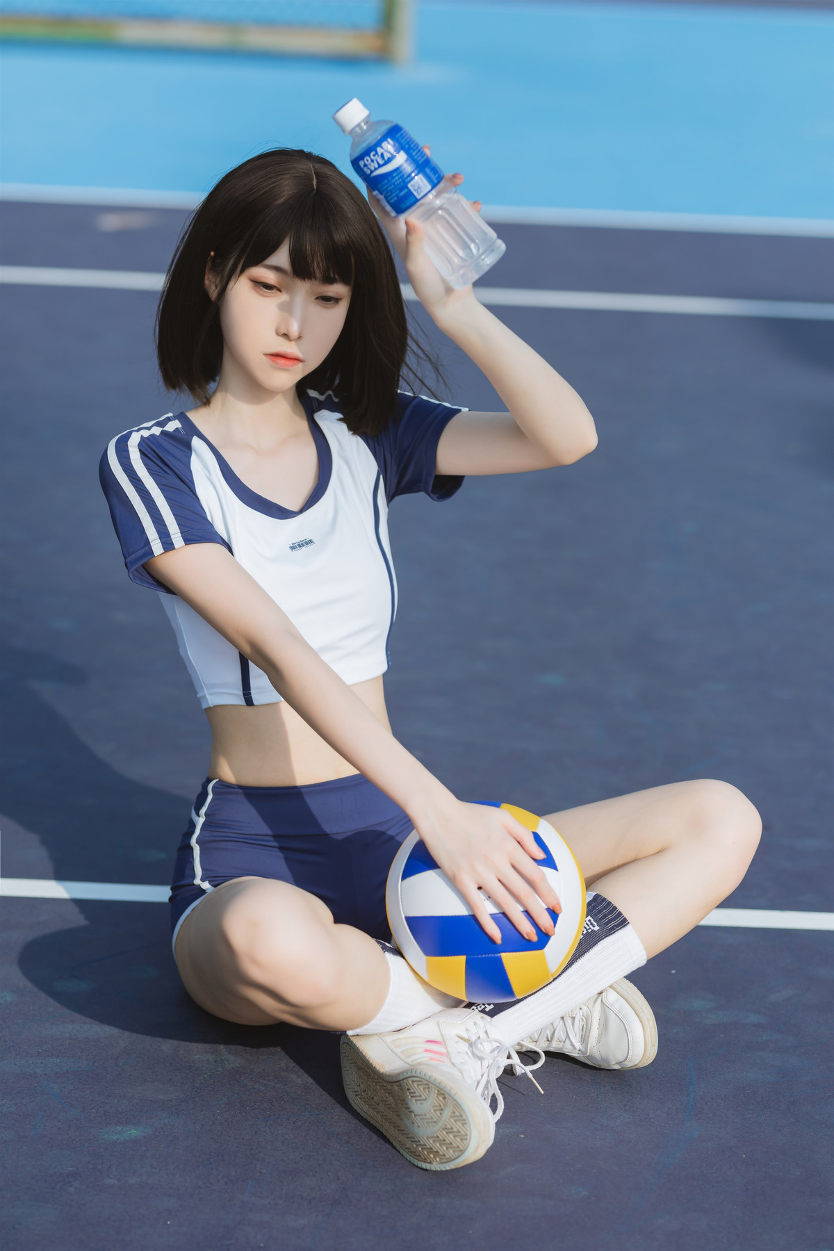 Cosplay 许岚 夏日运动服 33