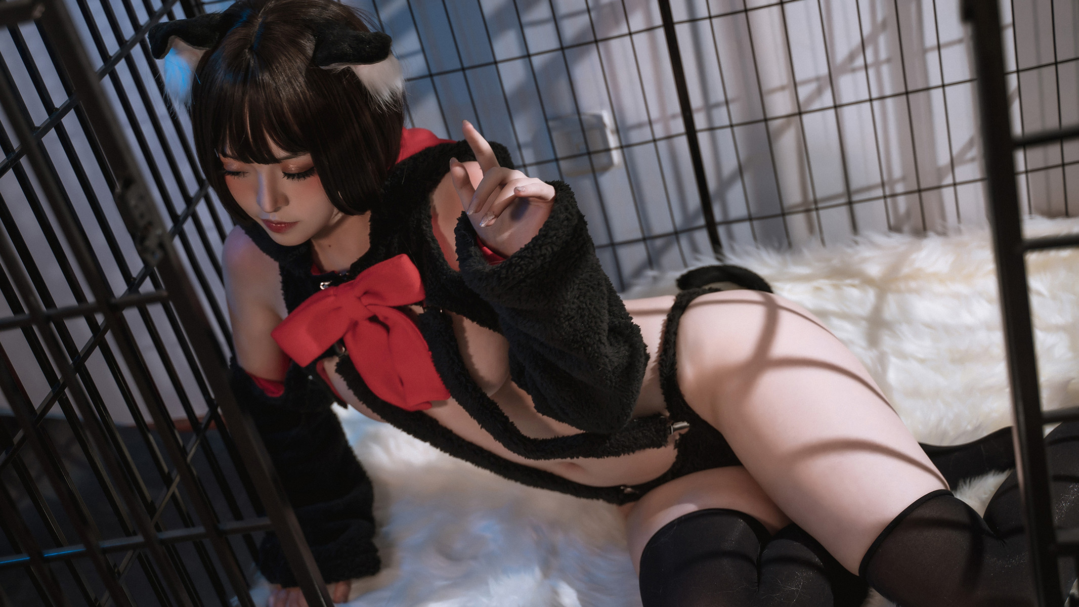 Cosplay 爆机少女喵小吉 猫娘 4