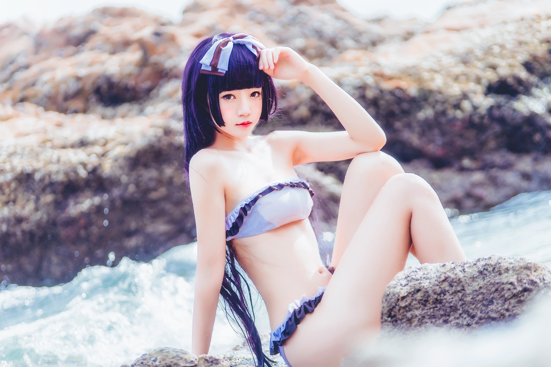 [桜桃喵] Ruri Gokou 五更琉璃泳装 20