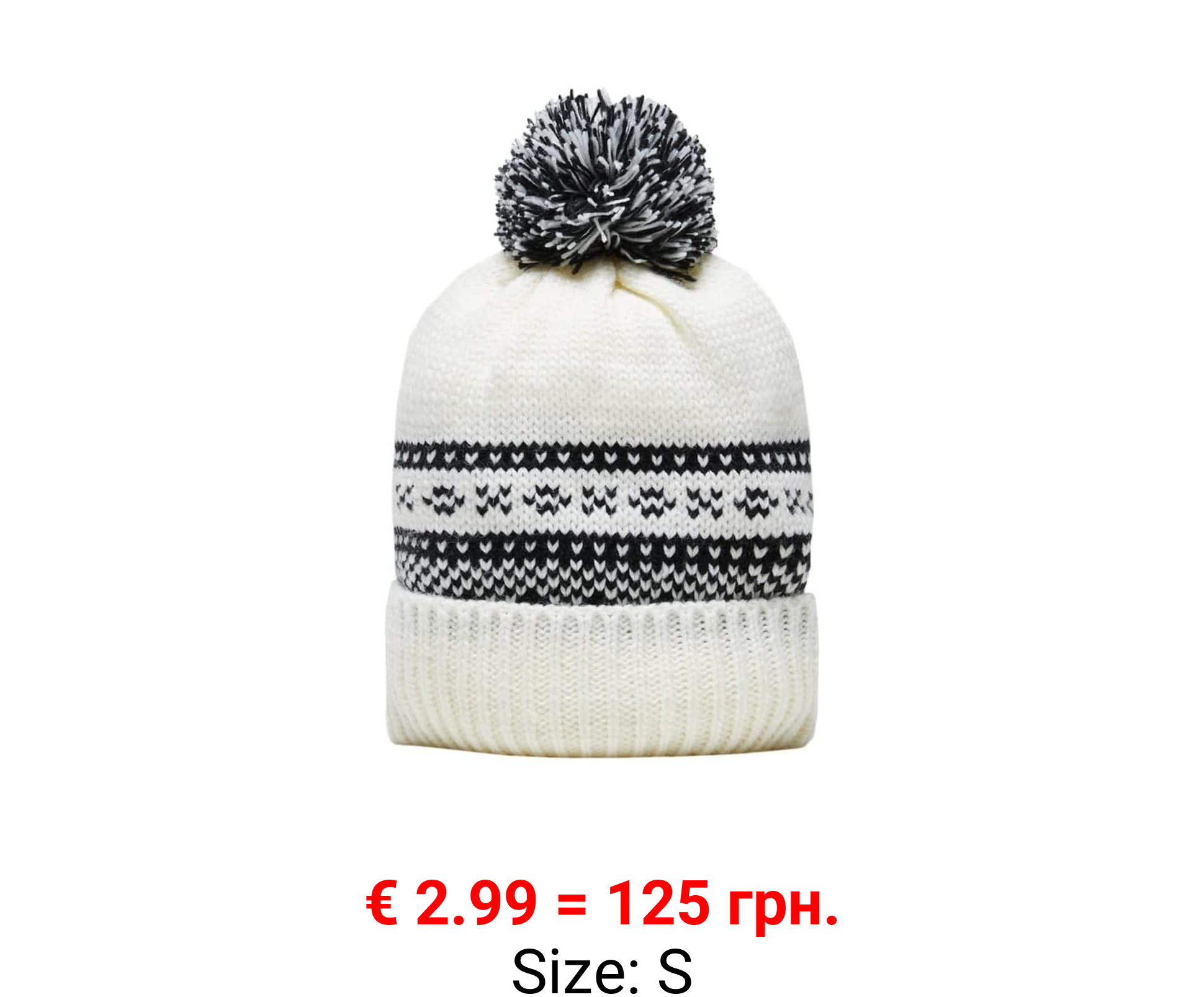 Gorro punto estampado