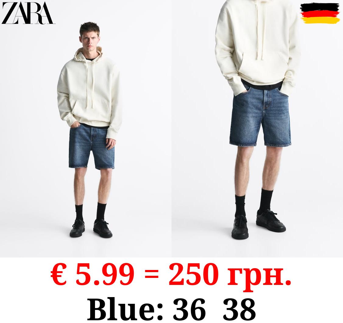 BASIC DENIM BERMUDA SHORTS