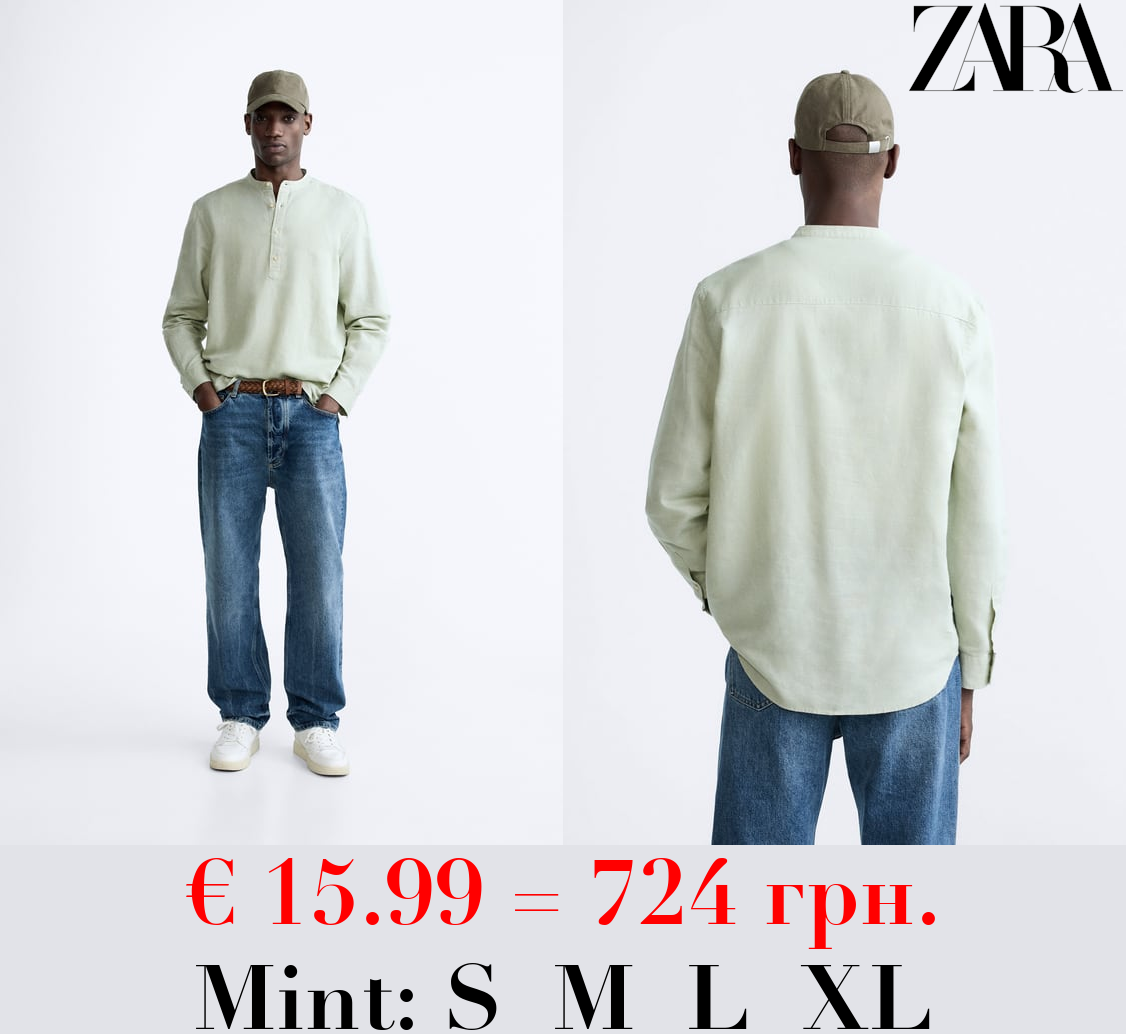 COTTON - LINEN SHIRT