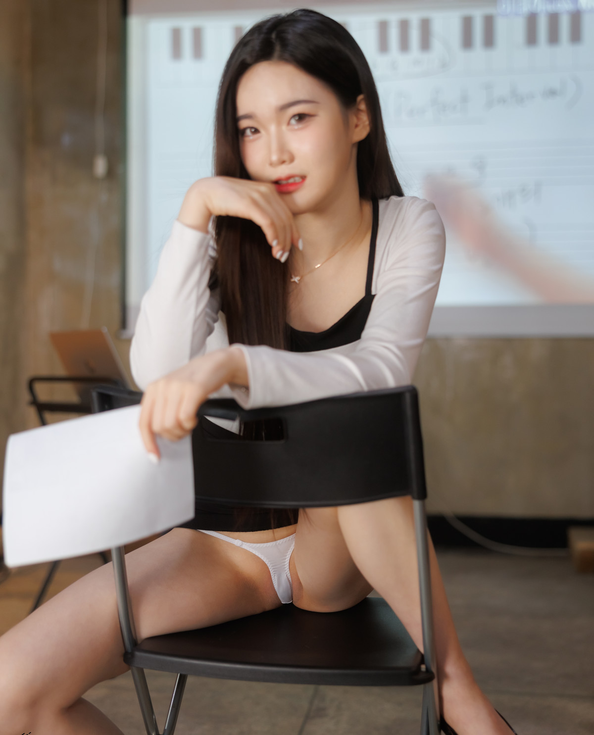 Hayun 하윤, [Bimilstory] Freshman at College of Music Set.03 10