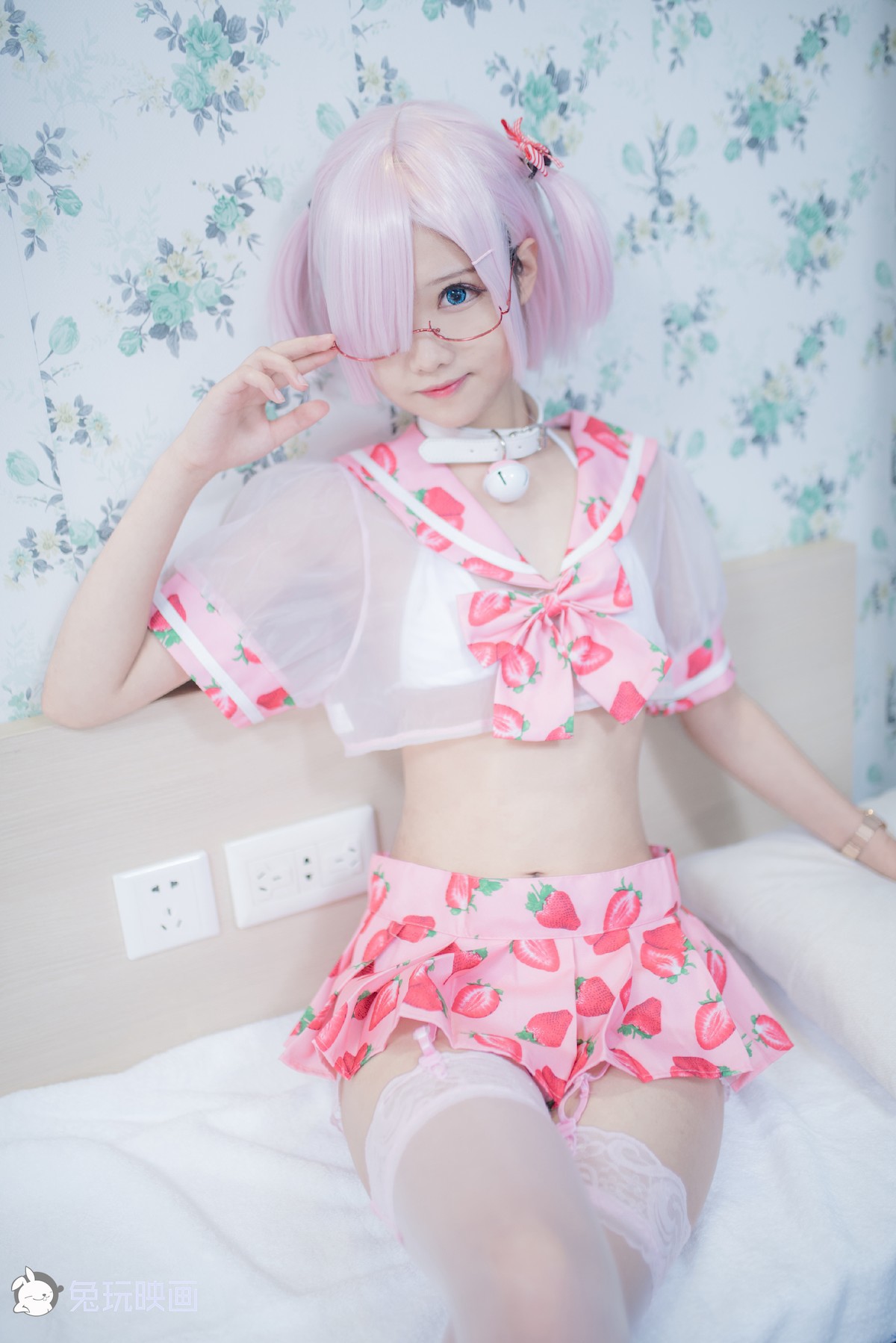 Cosplay 兔玩映画 草莓裙 15