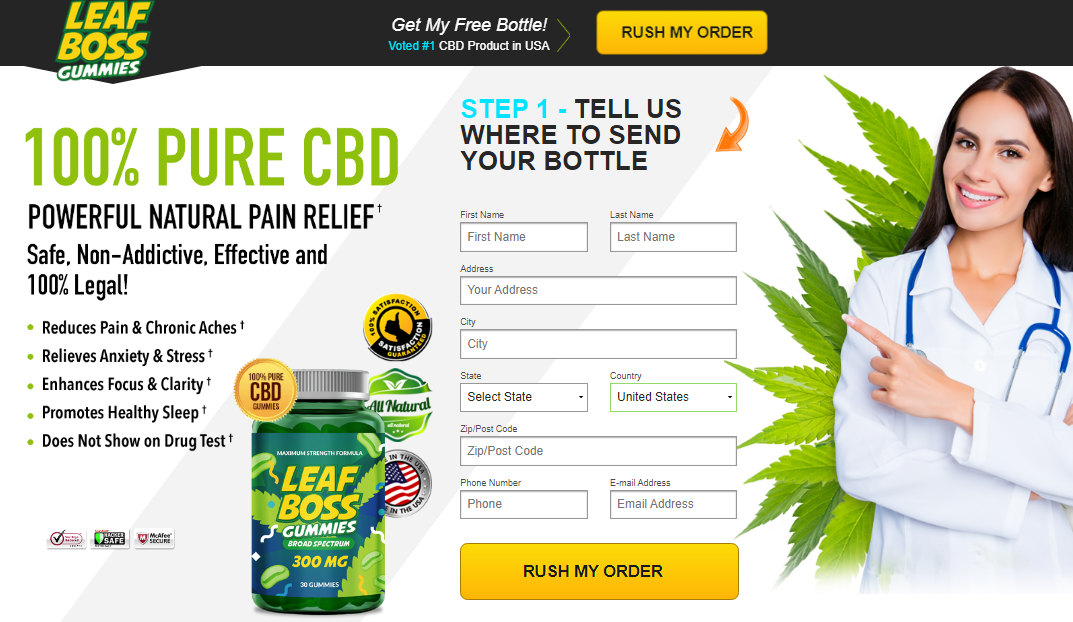 Leaf Boss CBD Gummies Reviews, Benefits &amp; Side-Effects? - PromoSimple  Giveaways Directory