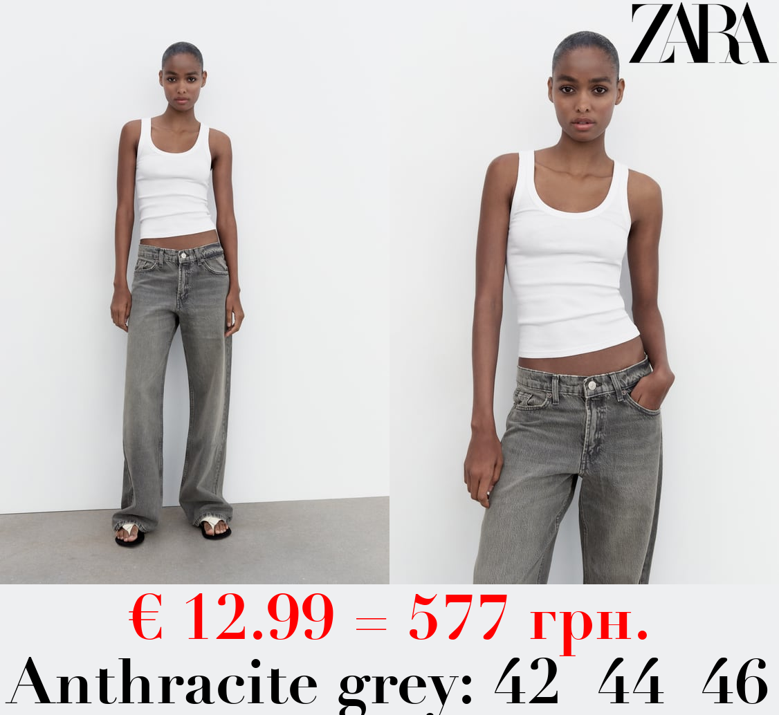 TRF RELAXED FIT MID-RISE JEANS