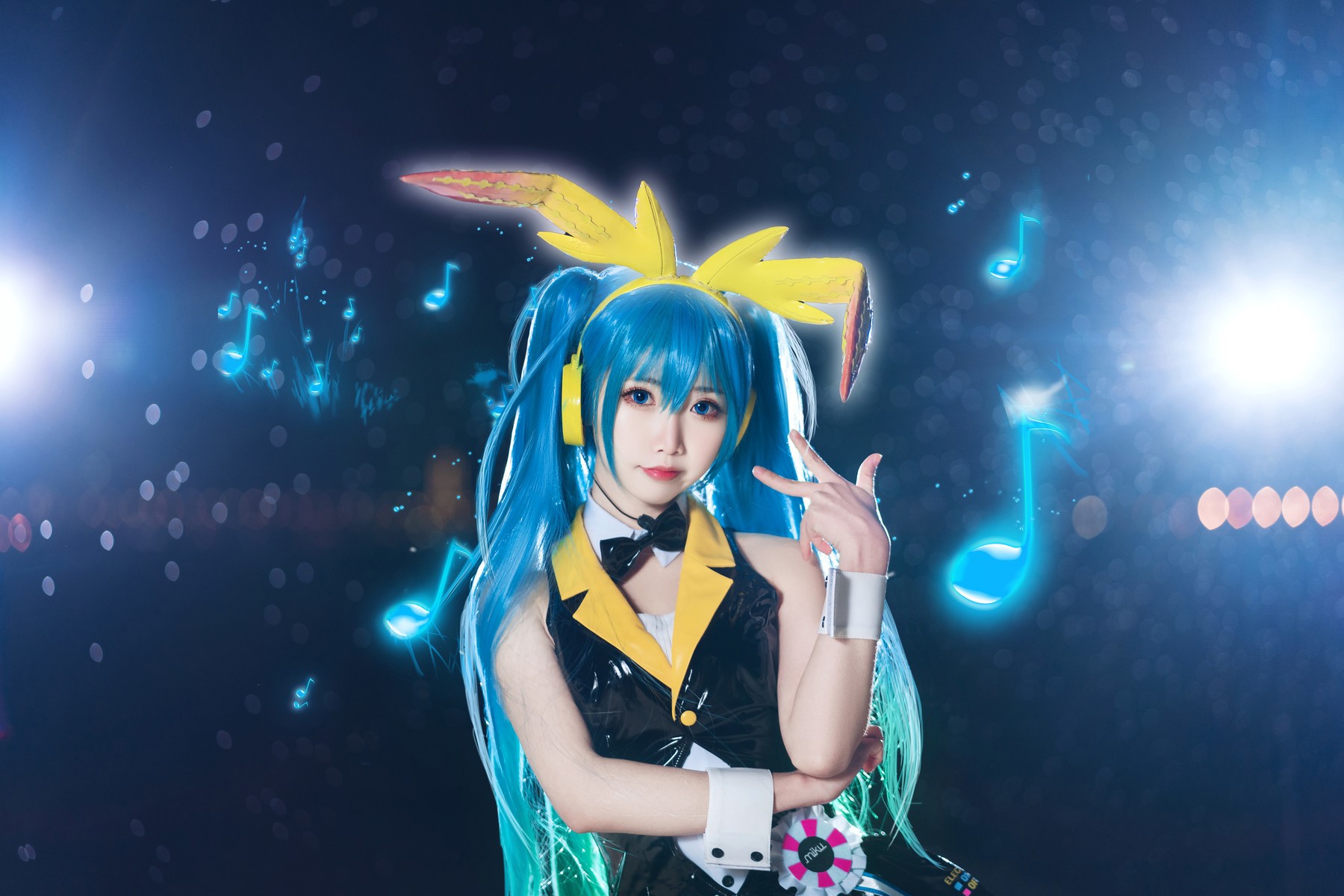 Cosplay 面饼仙儿 初音Miku 9