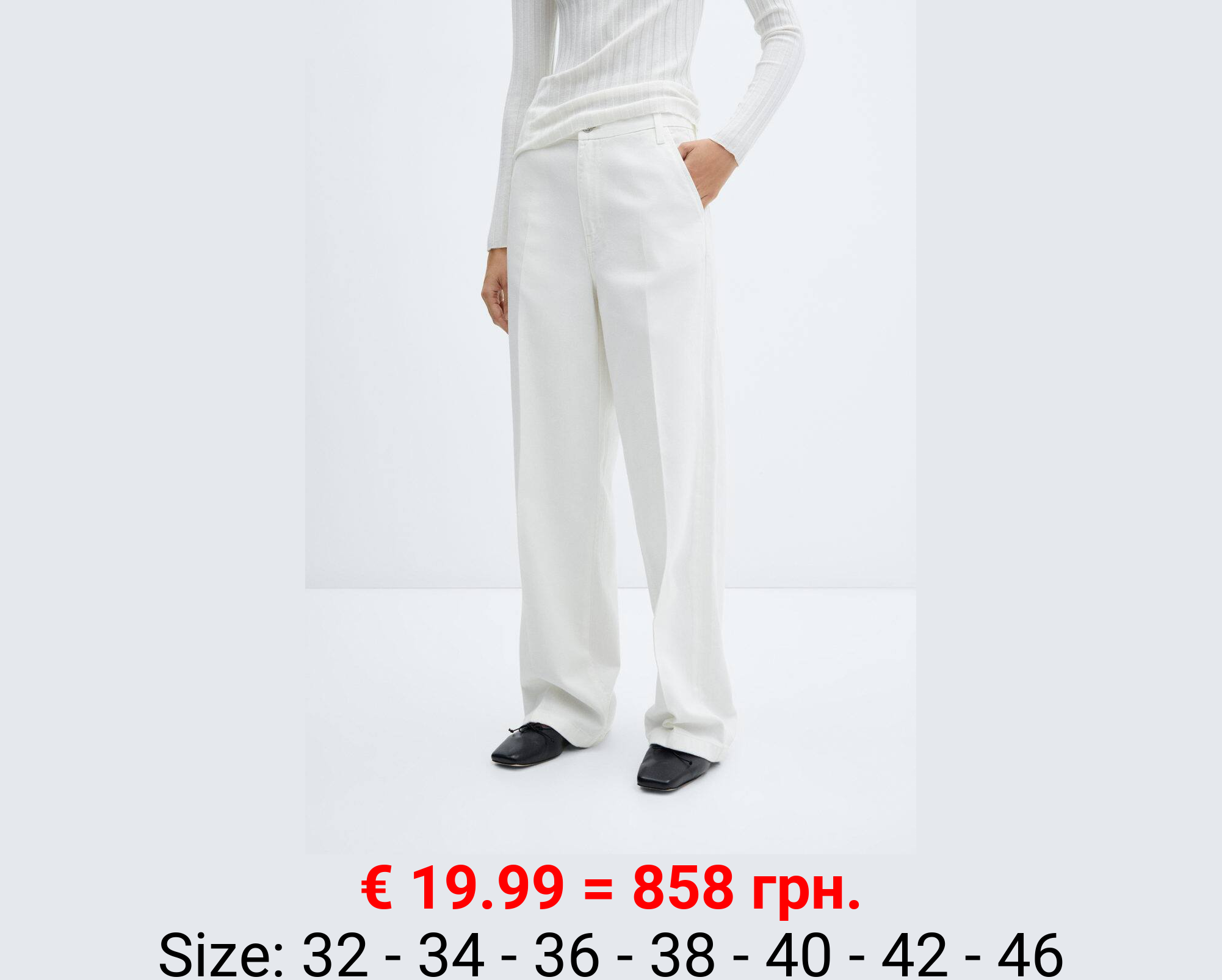 Jeans rectos tiro medio