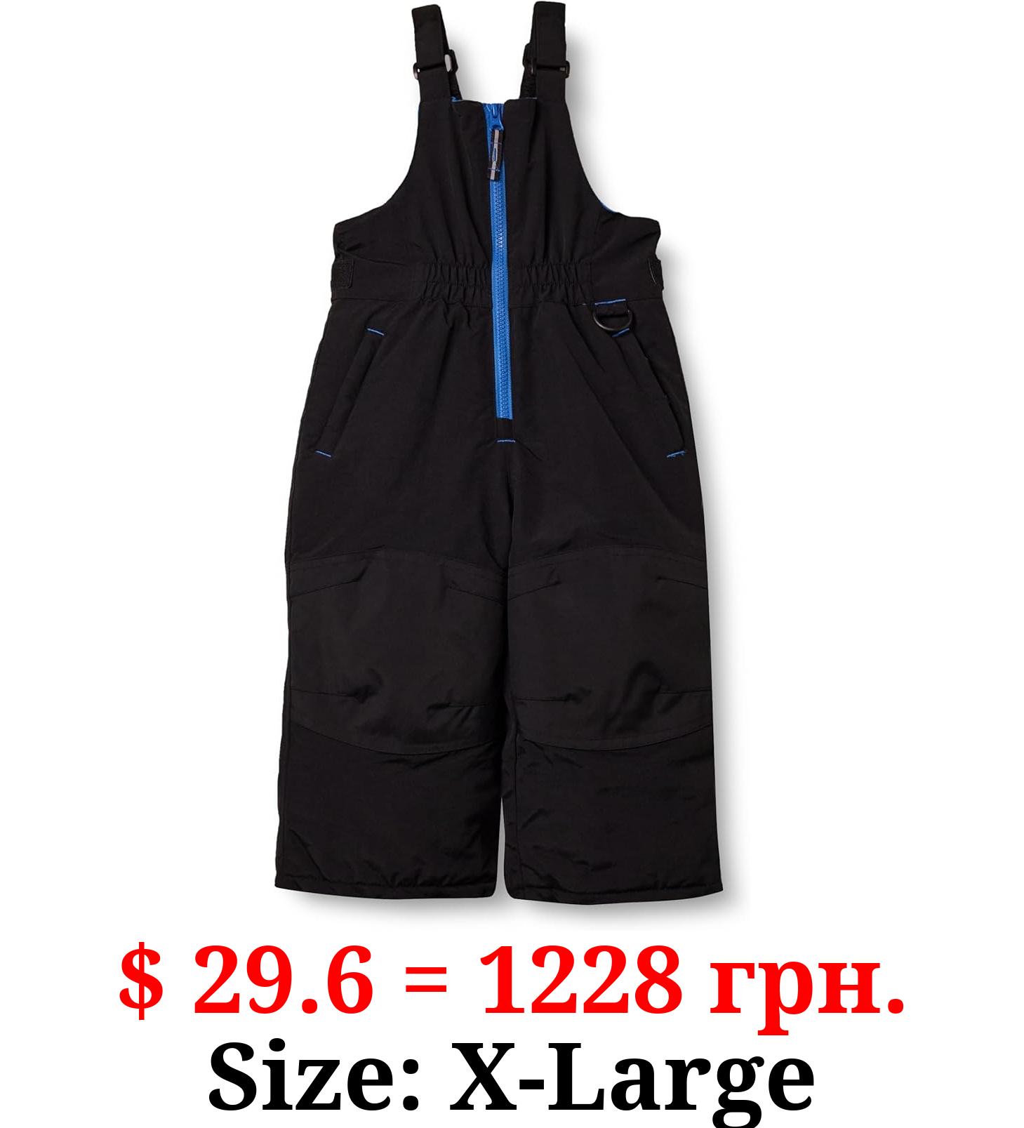 Amazon Essentials boys Water-Resistant Snow Bib