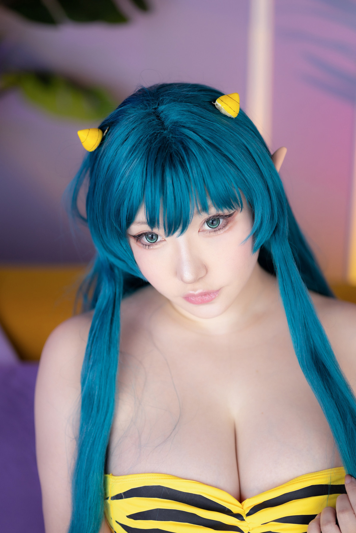 Cosplay SAKUサク Lum ラム うる星やつら Set.01 28