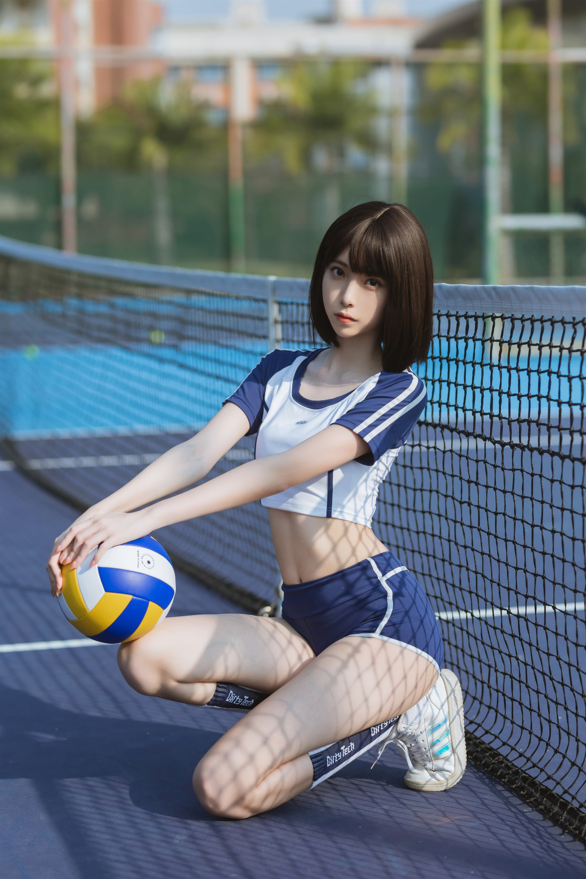 Cosplay 许岚 夏日运动服 26