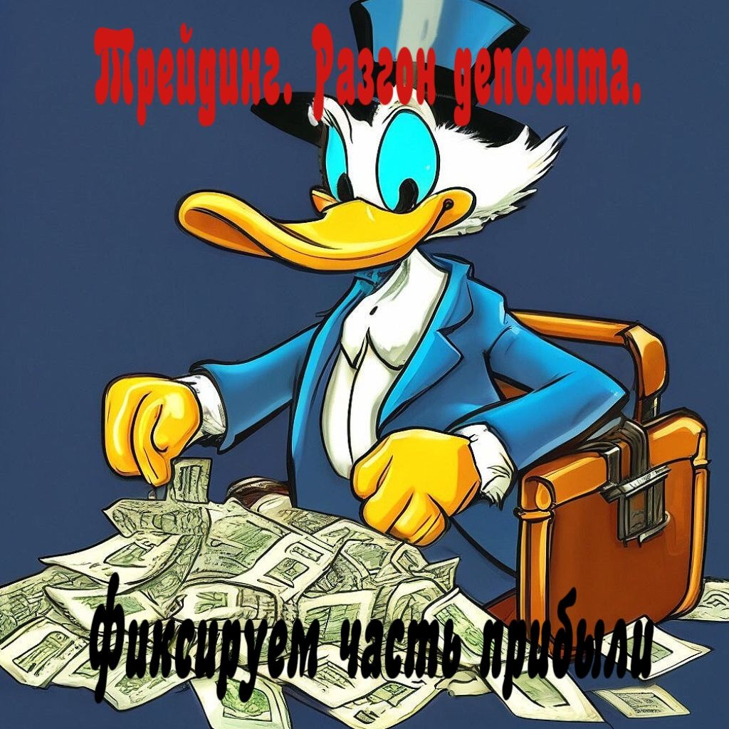 Трейдинг. Разгон депозита. Фиксируем часть ордеров. – Telegraph