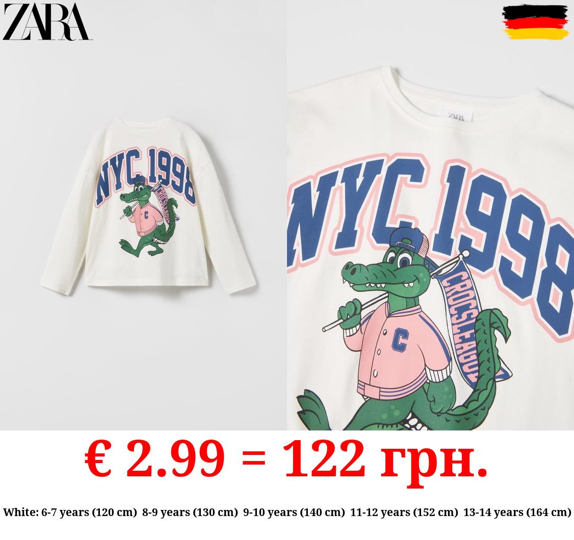 VARSITY CROCODILE T-SHIRT