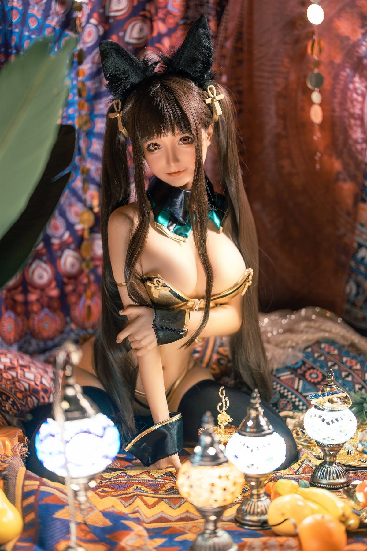 蠢沫沫 Cosplay 埃及喵 2
