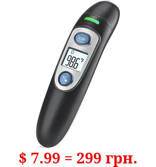 GoodBaby Non-Contact Forehead Thermometer, Digital Thermometer for Adults and Kids, Fast & Accurate with Fever Alarm Memory Function