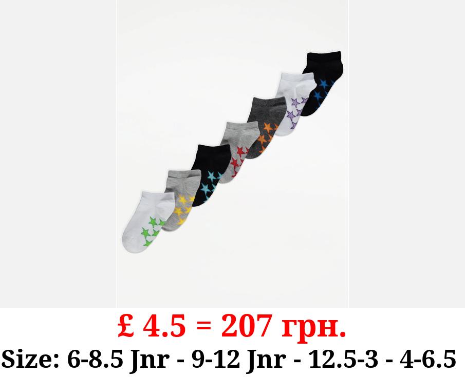 Star Cotton Rich Trainer Socks 7 Pack