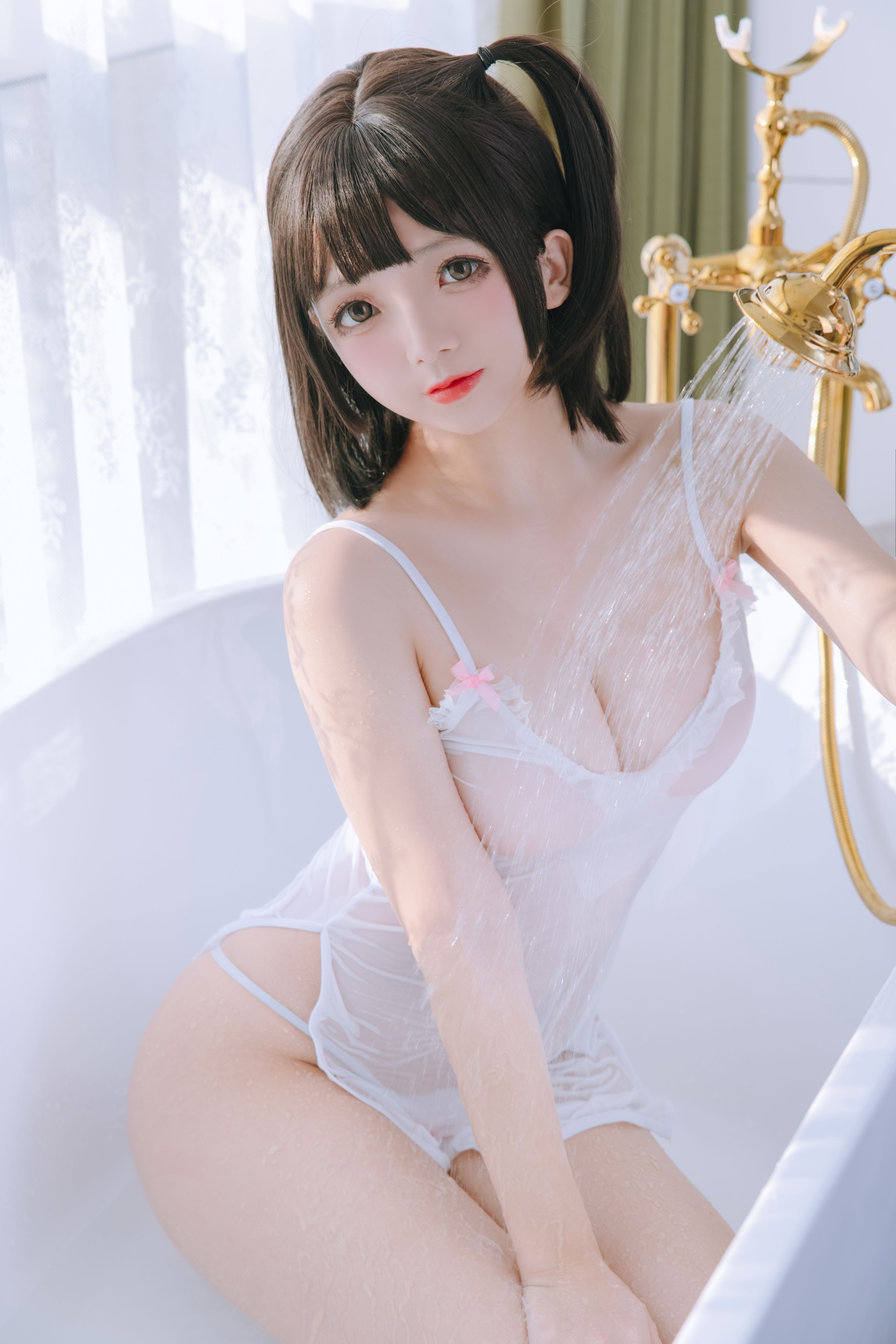 日奈娇 - 湿身小白裙 [97P-1.06GB] 36