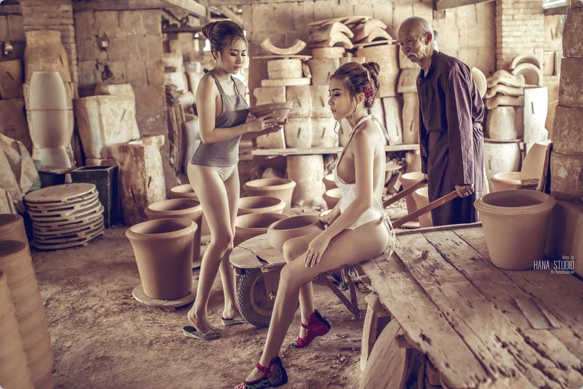 [越南名模Thuy Nga Pham] 越南陶瓷村性感写真 [103P] 32