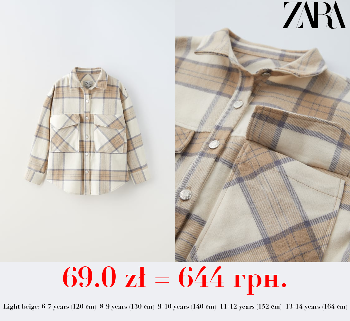 CHECK OVERSHIRT