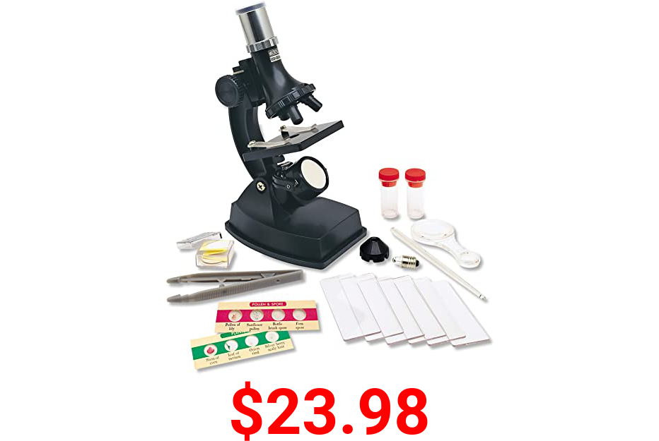 Learning Resources Elite Microscope, Microscope for Kids, Science Toys for Kids, Ages 8+