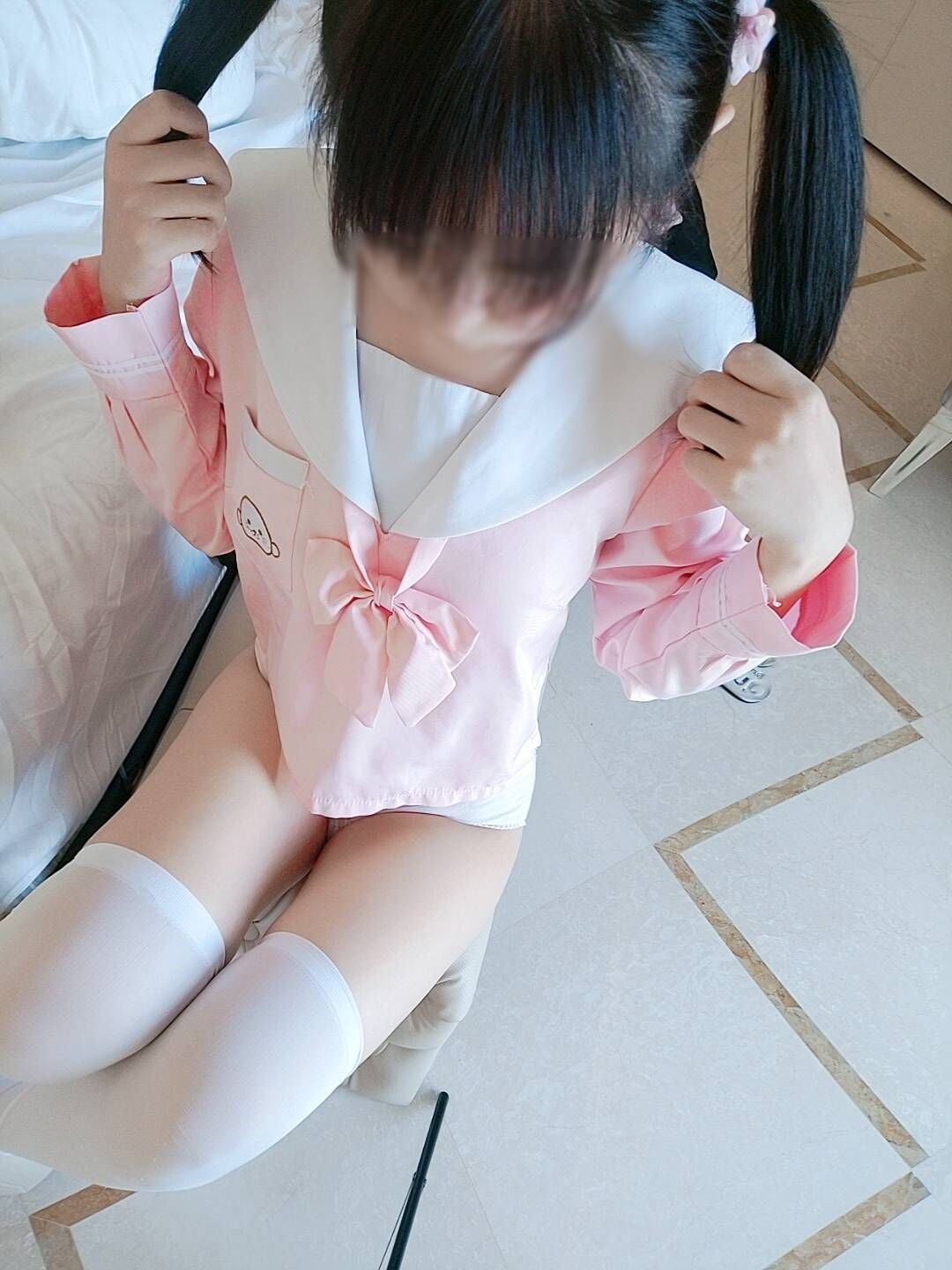 赛高淋酱-JK粉色少女系 24