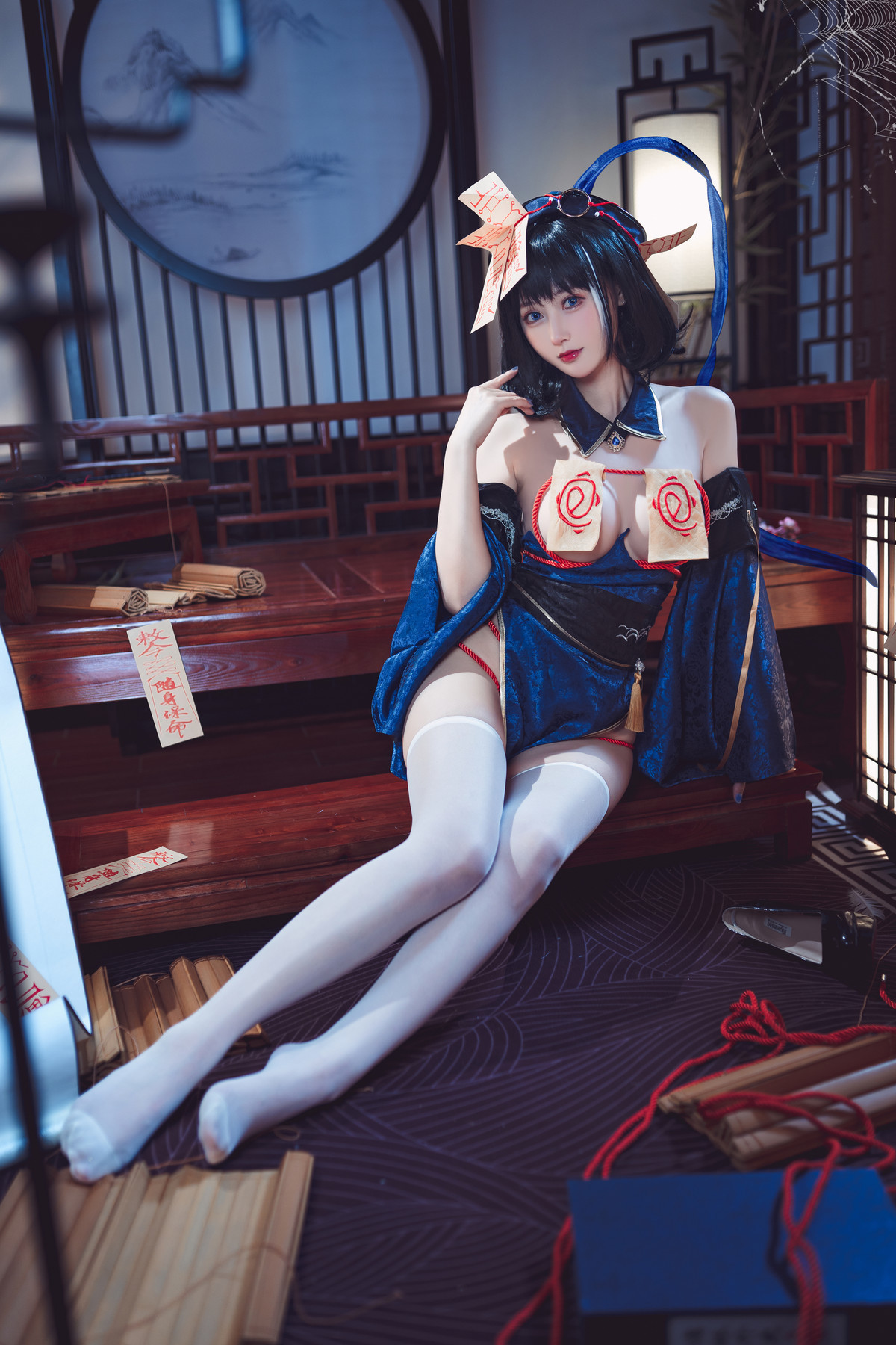 Cosplay 羽生三未 华甲欢庆僵尸三未全 17