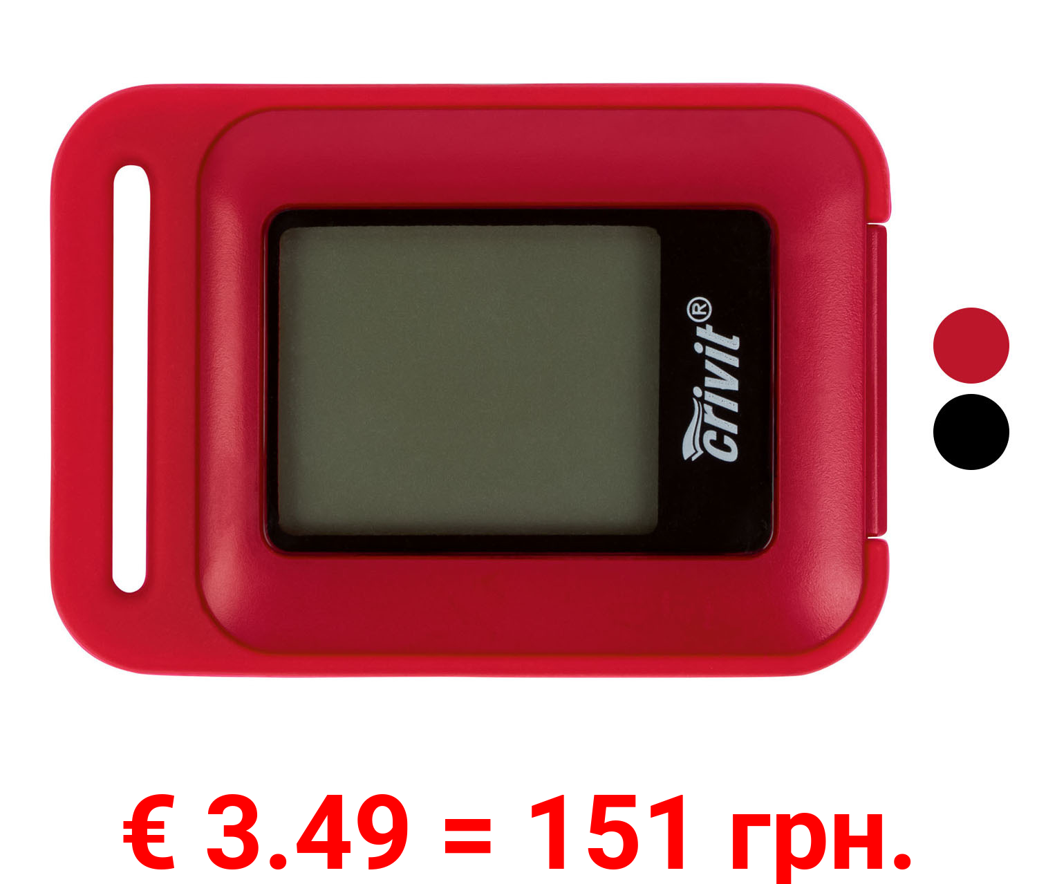 CRIVIT Schrittzähler, mit 3-D-Sensor